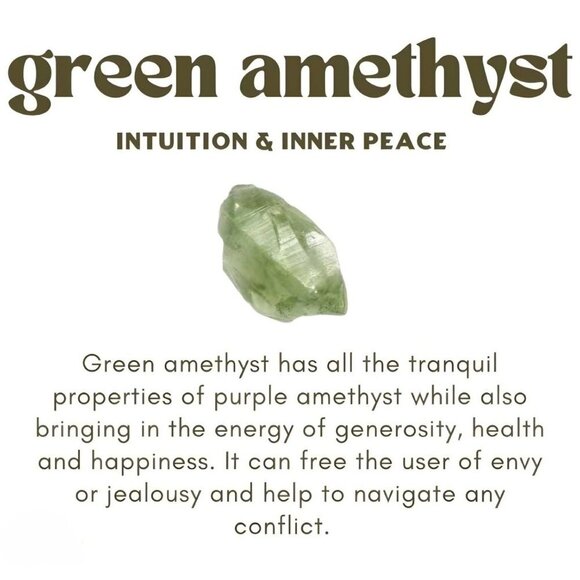 Montezuma ✦ Prasiolite Solitaire Ring ✦ 3.40ct Green Quartz S925 Platinum Sz 9 - Picture 15 of 17